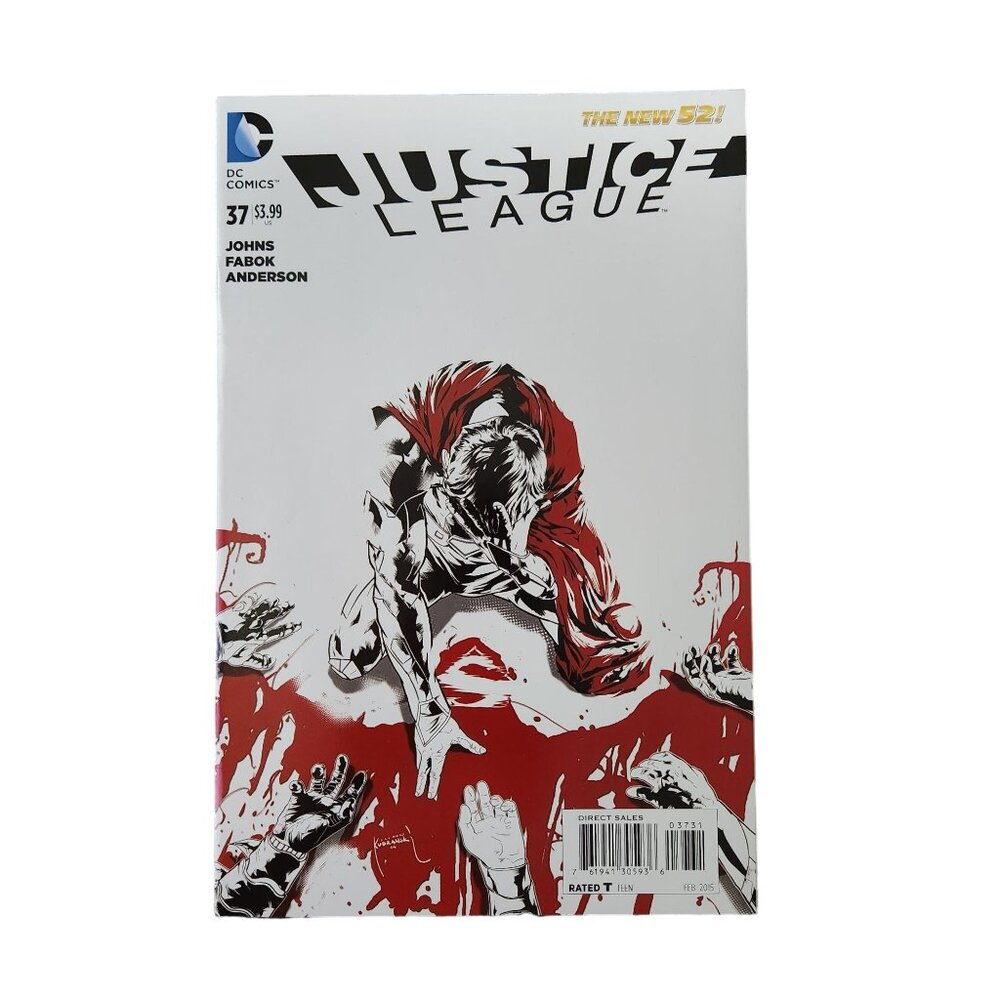 DC Comics Justice League #37 2015 Variant Comic Book Collector Bagged Boarded